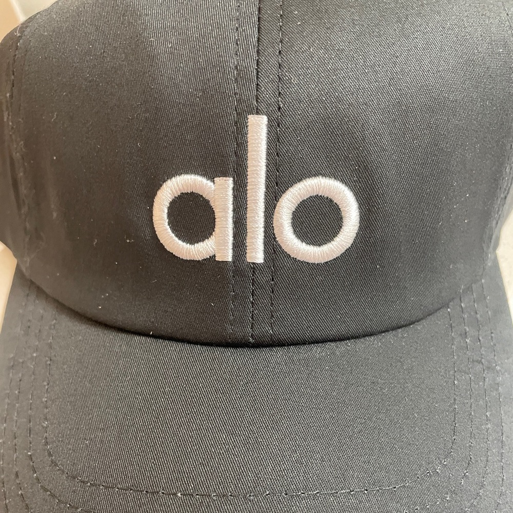 Alo black baseball cap new